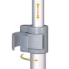 Euro Roll-up enkelsidig kassett, 85x220 cm - silver #3