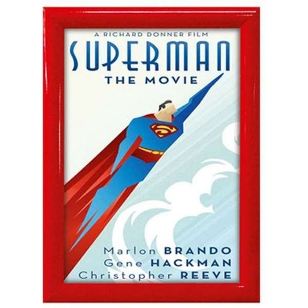 Alu snäppramar - 25 mm - A2 - röd