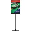 Design Stand, bordsskylt med akrylhållare vertikal A4, svart #2