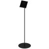Design Stand, golvskylt med 50 graders vinklad hållare, vertikal A4 akrylhållare, svart #3