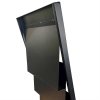 Design Stand broschyrhållare i stål A4/M65 med 6/12 fickor, svart #6