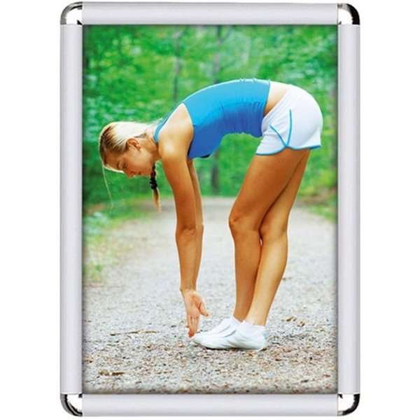 Alu snäppramar Rondo - 25 mm - A1 - silver