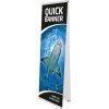 Quick Banner Dubbelsidig utan banderoll och tryck - 60x200cm #1