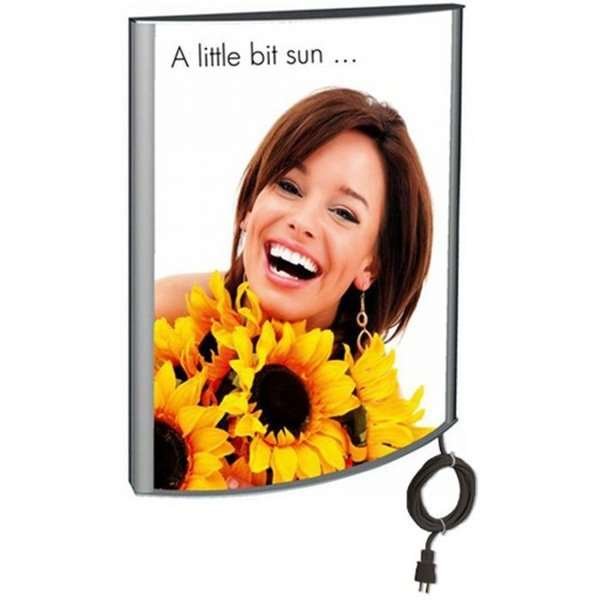LED Convex ljusram Enkelsidig - 50x70cm #1