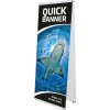 Quick Banner Dubbelsidig utan banderoll och tryck - 100x200cm #1