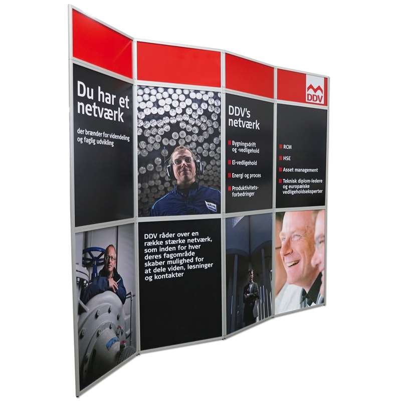 Expo Wall utställningsvägg, 4 sektioner, 292 x 239 cm #8