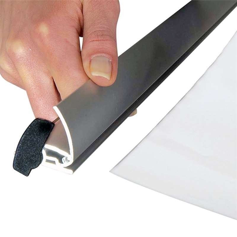 Flex Roll-up, dubbelsidig, alu/silver, 100 x 230 cm, med väska #6