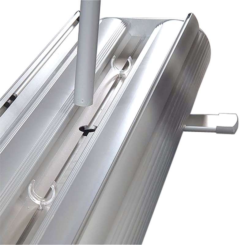 Flex Roll-up, dubbelsidig, alu/silver, 100 x 230 cm, med väska #5