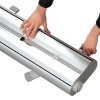 Flex Roll-up, dubbelsidig, alu/silver, 100 x 230 cm, med väska #4