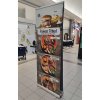 Flex Roll-up, dubbelsidig, alu/silver, 100 x 230 cm, med väska #10