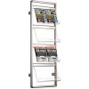 Info Line Wall Broschyrhållare för vägg - 8xA4 - 21x29,7 cm #1