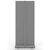 Standard Roll-up kassett, silver, enkelsidig, 85 x 200 cm #2