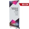 Standard Roll-up kassett, silver, enkelsidig, 85 x 200 cm #1