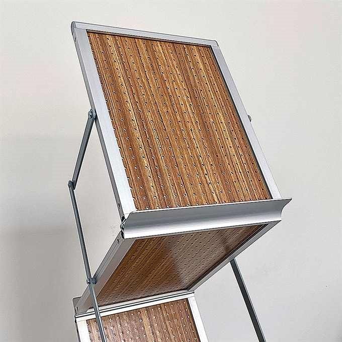 Outdoor Roll-up dubbelsidig - 80x158 cm - sølv #4