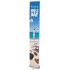 Basic Roll-up enkelsidig - 30x180 cm - silver #10