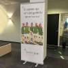 Basic Roll-up enkelsidig - 85x200 cm - silver #14