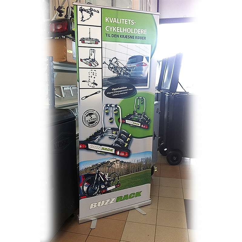 Basic Roll-up enkelsidig - 85x200 cm - silver #12