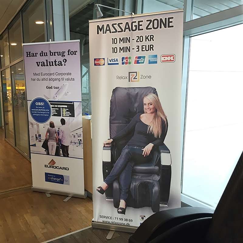 Basic Roll-up enkelsidig - 85x200 cm - silver #11