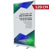 Basic Roll-up enkelsidig - 120x200 cm - silver #1