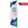 Basic Roll-up enkelsidig - 70x200 cm - silver #1