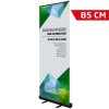 Basic Roll-up enkelsidig - 85x200 cm - svart #1