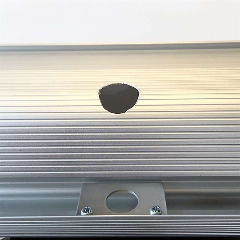 Budget Roll-up enkelsidig - 80x200 cm - silver #6