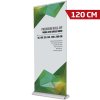 Premium Roll-up, enkelsidig kassett, silver, 120 x 160-220 cm #1