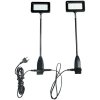 LED Spot 15W, svart, 2 st. / uppsättning #1