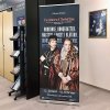 Eco Roll-up enkelsidig - 85x200 cm - silver #10