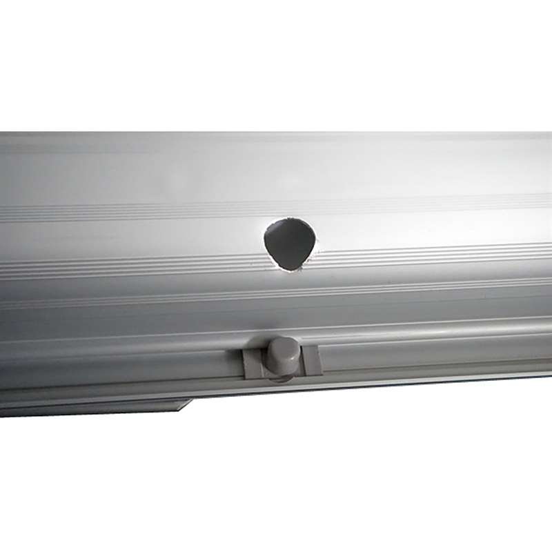 Eco Roll-up kassett 85 cm - aluminium - stark väska m/ lång dragkedja + enkellåda #8