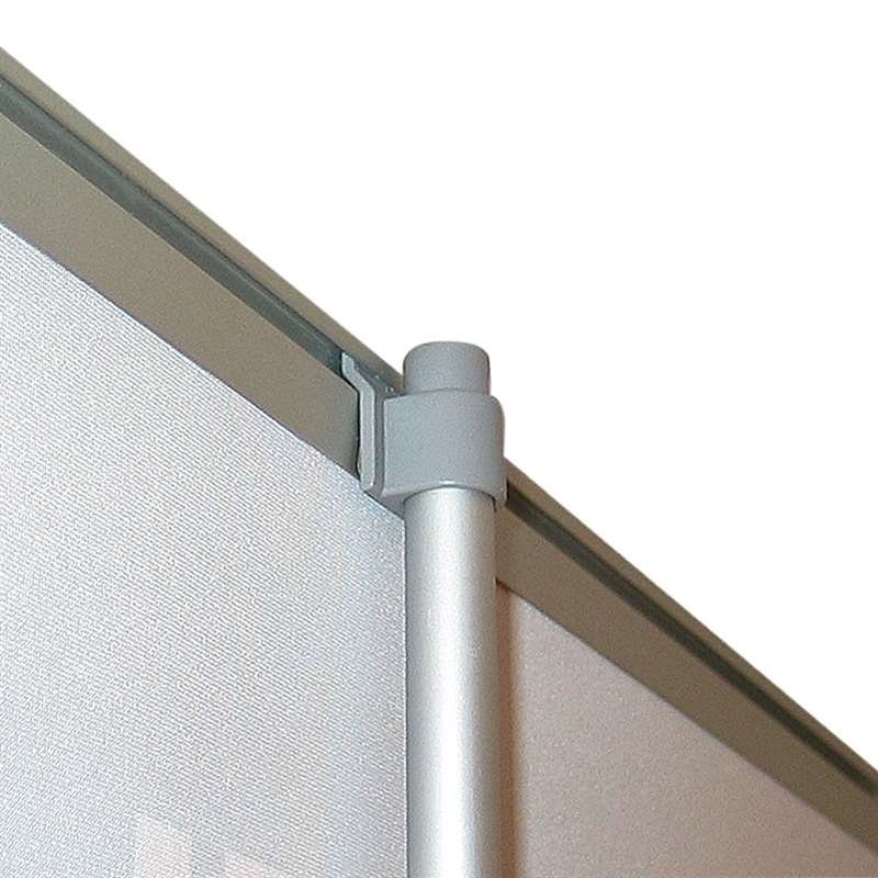 Eco Roll-up kassett 85 cm - aluminium - stark väska m/ lång dragkedja + enkellåda #6