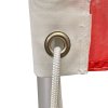 Beachflagga, utomhusbågflagga, aluminiumstång, stor (utan fot och flagga) #5