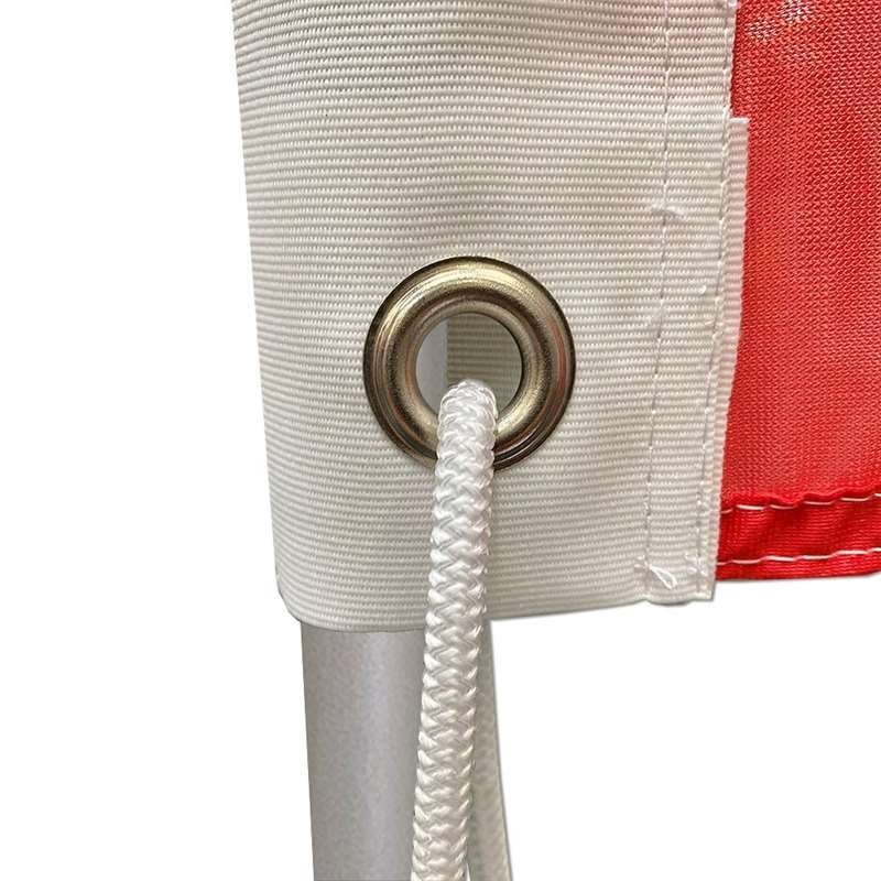 Beachflagga, utomhusbågflagga, aluminiumstång, stor (utan fot och flagga) #5