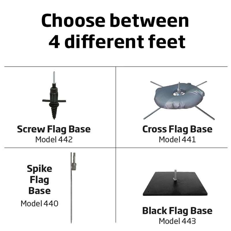 Stang til beachflaggaa, Outdoor Bow Flag, Medium #4