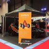 Eventtält Lux, 3 x 3 m, alu/silver med svart topp #12