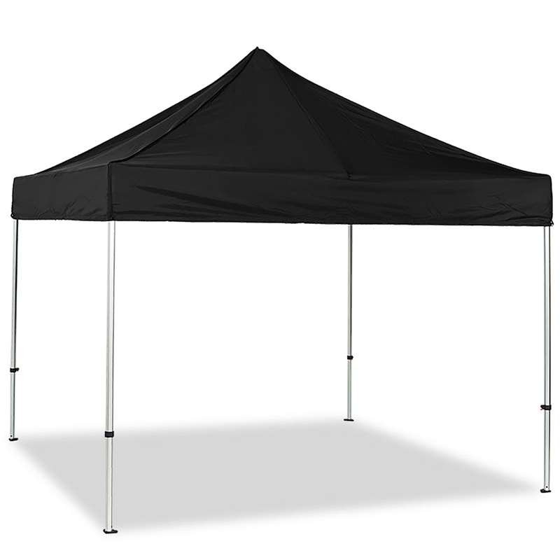 Eventtält Lux, 3 x 3 m, alu/silver med svart topp #1