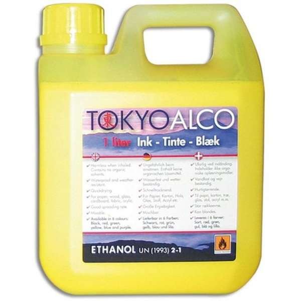Tokyo Alco Sign Ink - 1L Gul