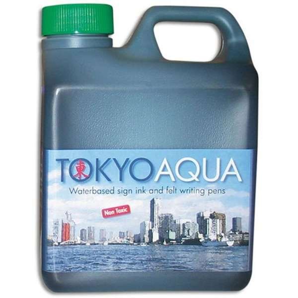 Tokyo Aqua Sign Ink - 1L Grön