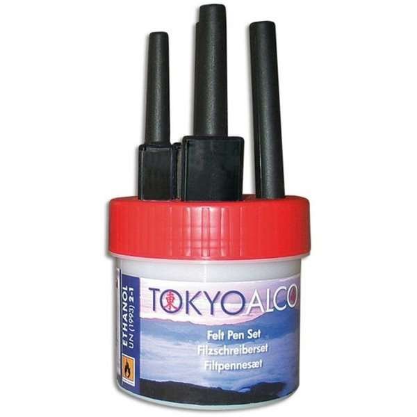 Tokyo Alco - 4 Filtpenna - Röd #1