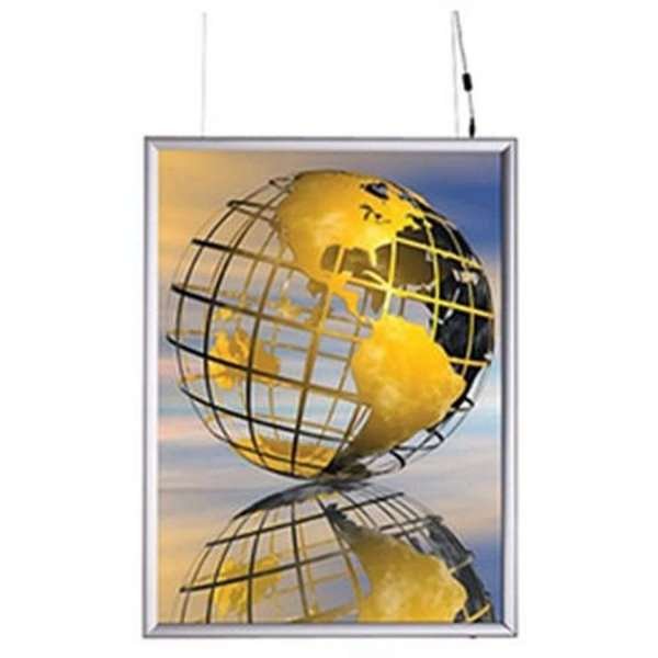 LED-ljusram Dubbelsidig - Vertikal A3 #1