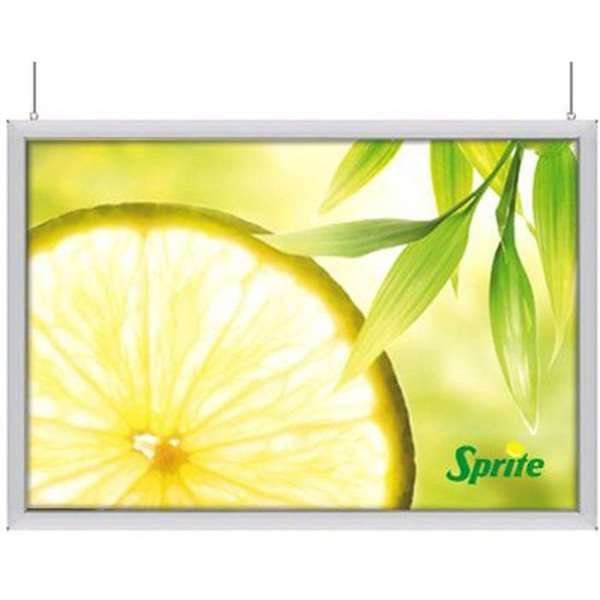 LED Slim Light Lux Dubbelsidig - 70x100cm Horisontell #1