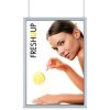 LED Slim Light Lux Dubbelsidig - Vertikal A4 #1