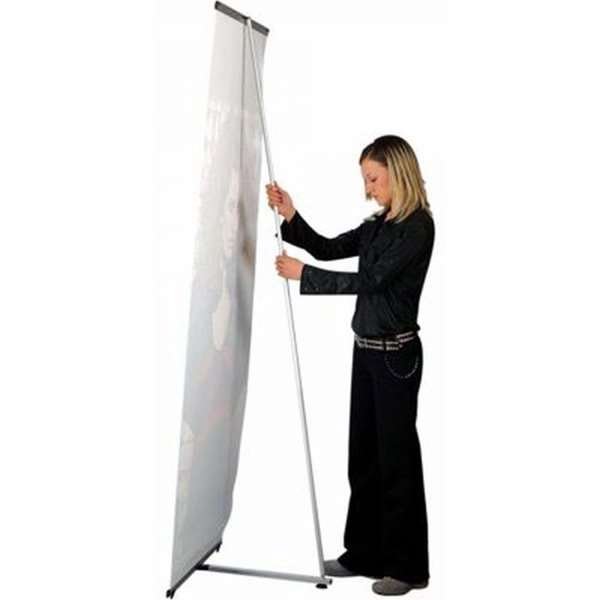 Justerbar stav, alu/silver, 190-220 cm för Quickbanner #2