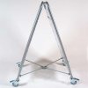 Expo Sign Lux Gatupratare med 4 hjul - 50x70 cm - silver #4