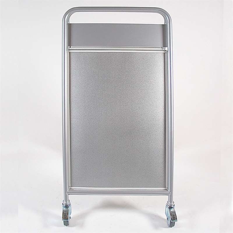 Expo Sign Lux Gatupratare med 4 hjul - 50x70 cm - silver #3