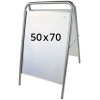 Expo Sign Lux Gatupratare - 50x70 cm - silver #1