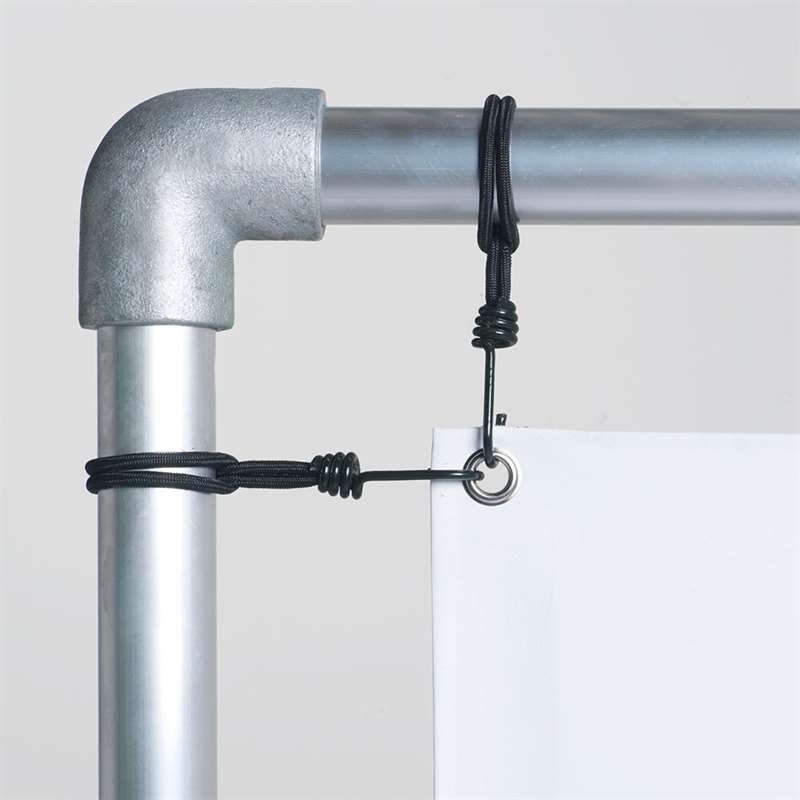 Banner Tube High Stand, fristående ram av aluminiumrör 0,3 mm / Ø 48 mm - 100 x 100 cm #4