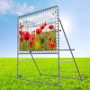 Banner Tube High Stand, fristående ram av aluminiumrör 0,3 mm / Ø 48 mm - 100 x 100 cm #2