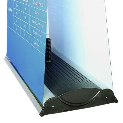 Outdoor Roll-up Waterbase, dubbelsidig kassett, 85 x 160-200 cm #2