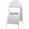 Expo Gotik Gatupratare/Top Sign Gatupratare - 70x100 cm - vit #1